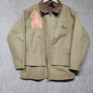 Vtg Nelson‎ DE LUXE Cloth Jacket  Hunting Shooting JAPAN Cotton L Coat